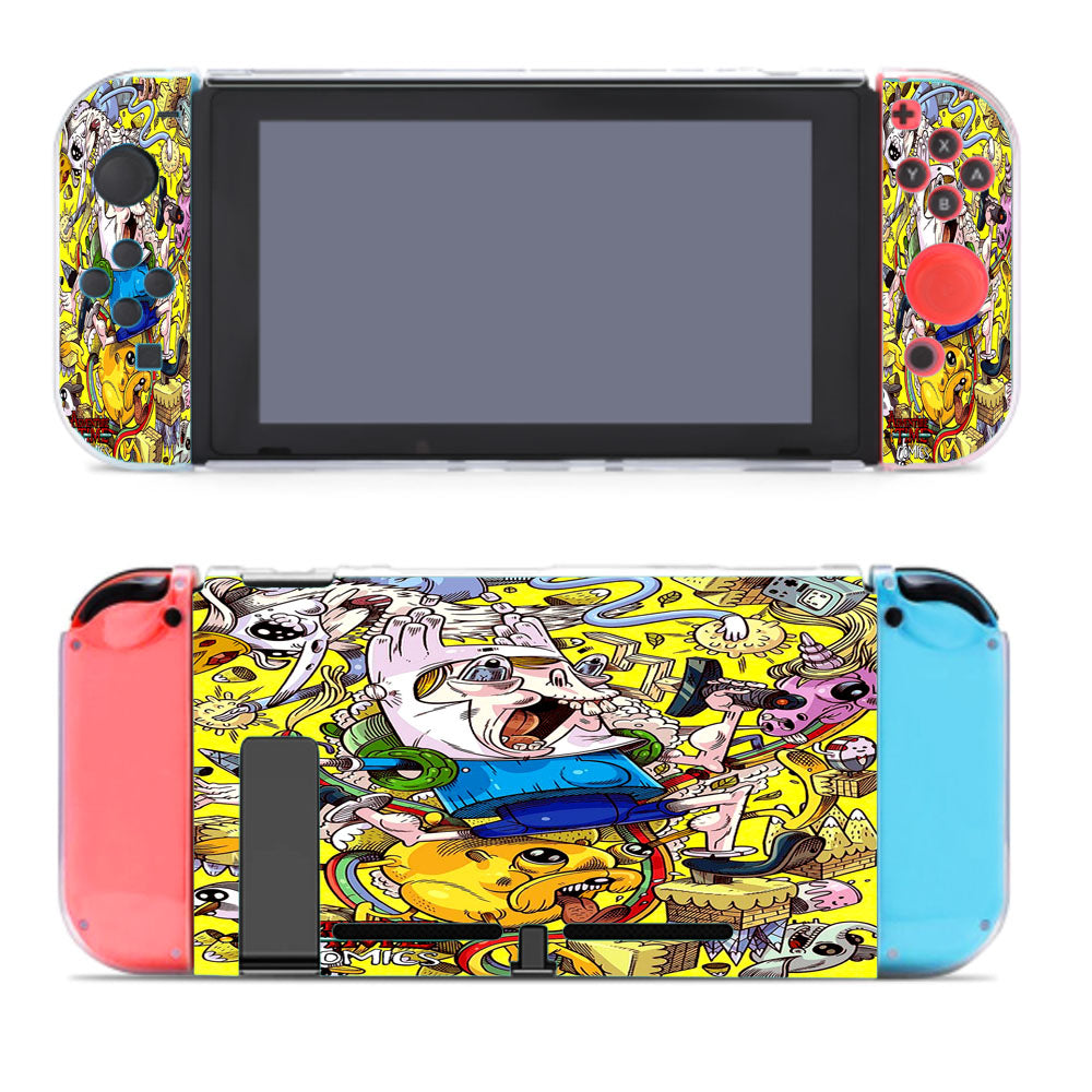 Adventure Time Comics Doodle Nintendo Switch Cover Case