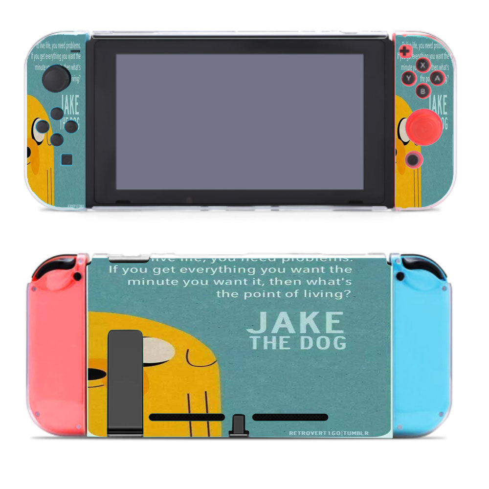 Adventure Time Jake The Dog Face Nintendo Switch Cover Case
