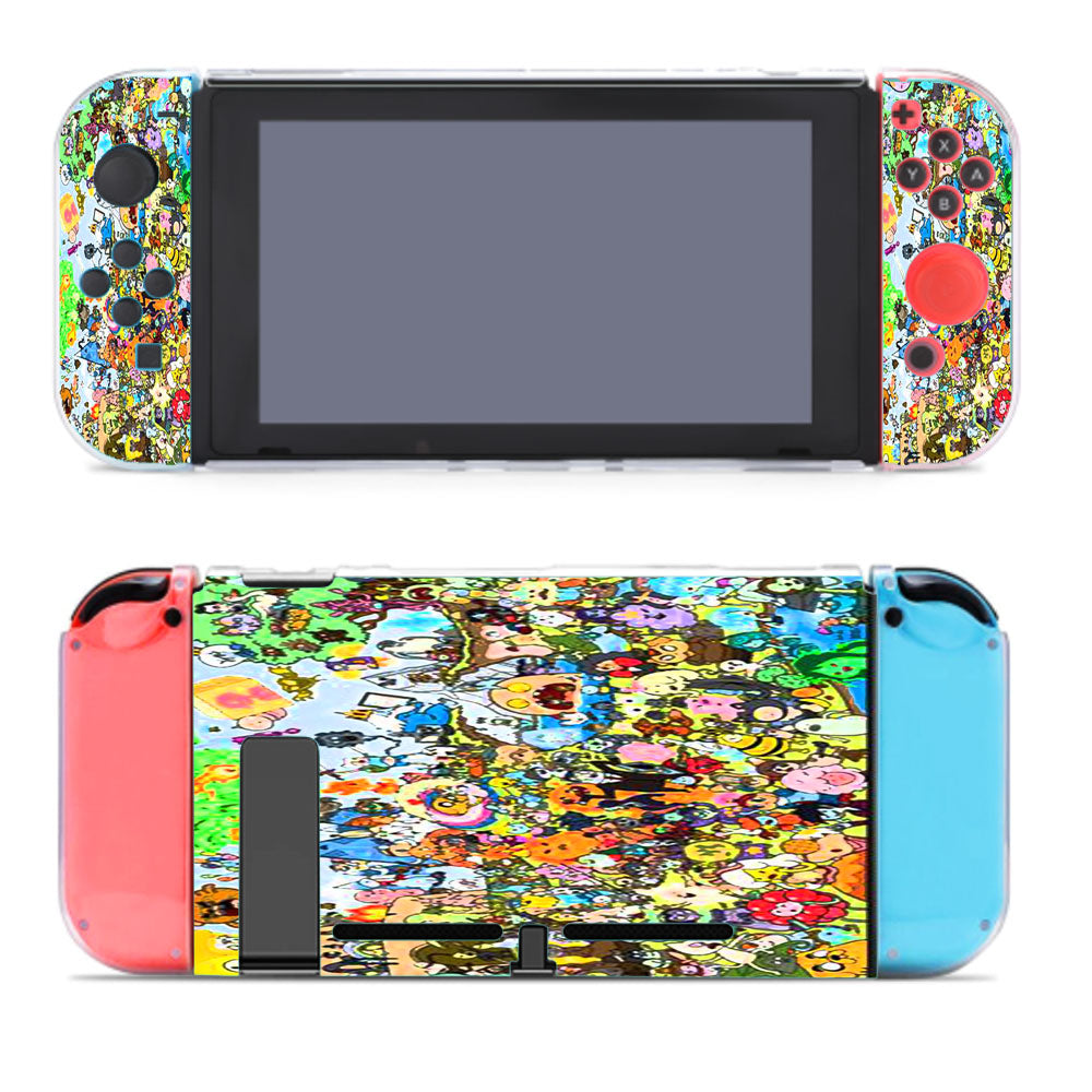 Adventure Time Party All Character Nintendo Switch Cover Case