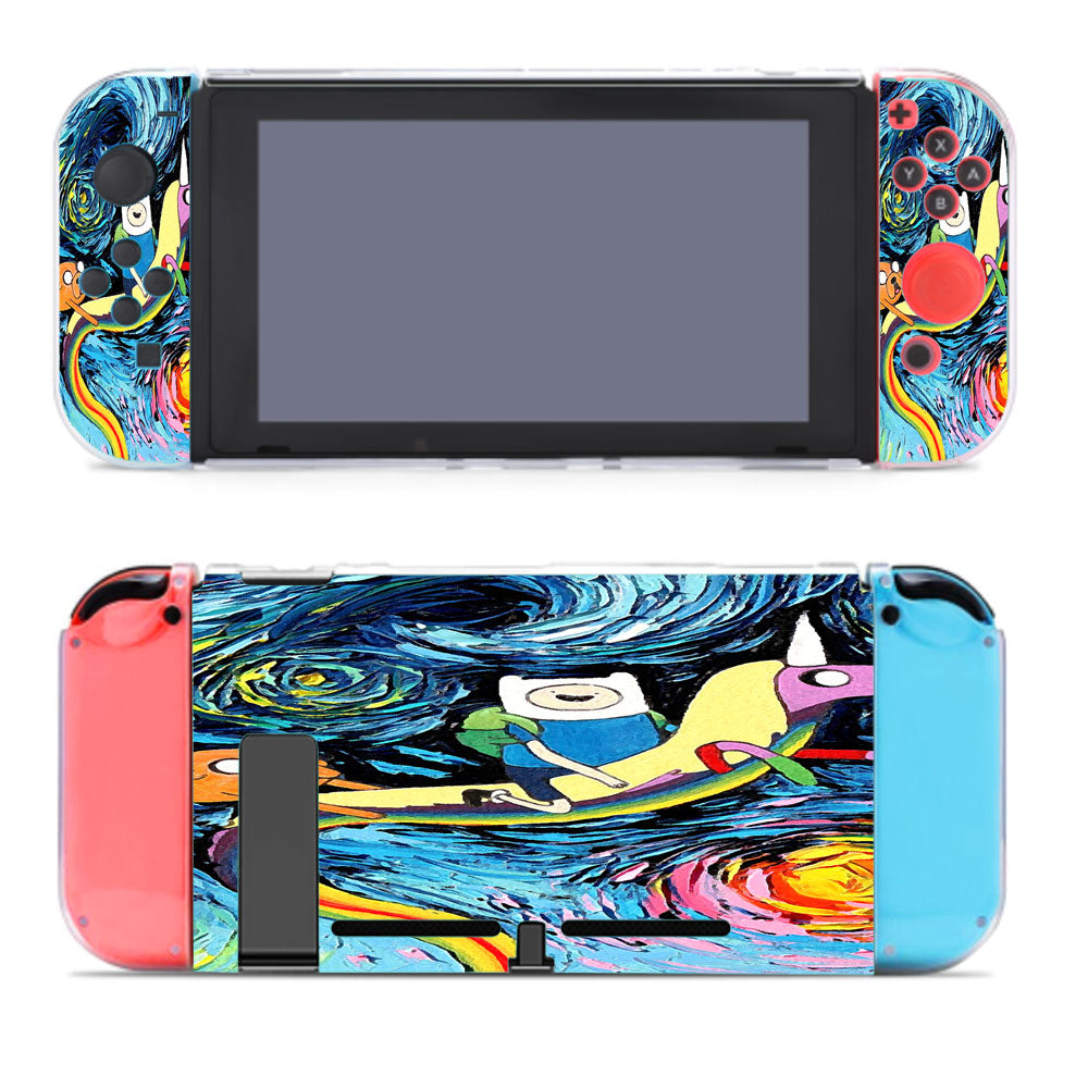 Adventure Time Starry Night Nintendo Switch Cover Case