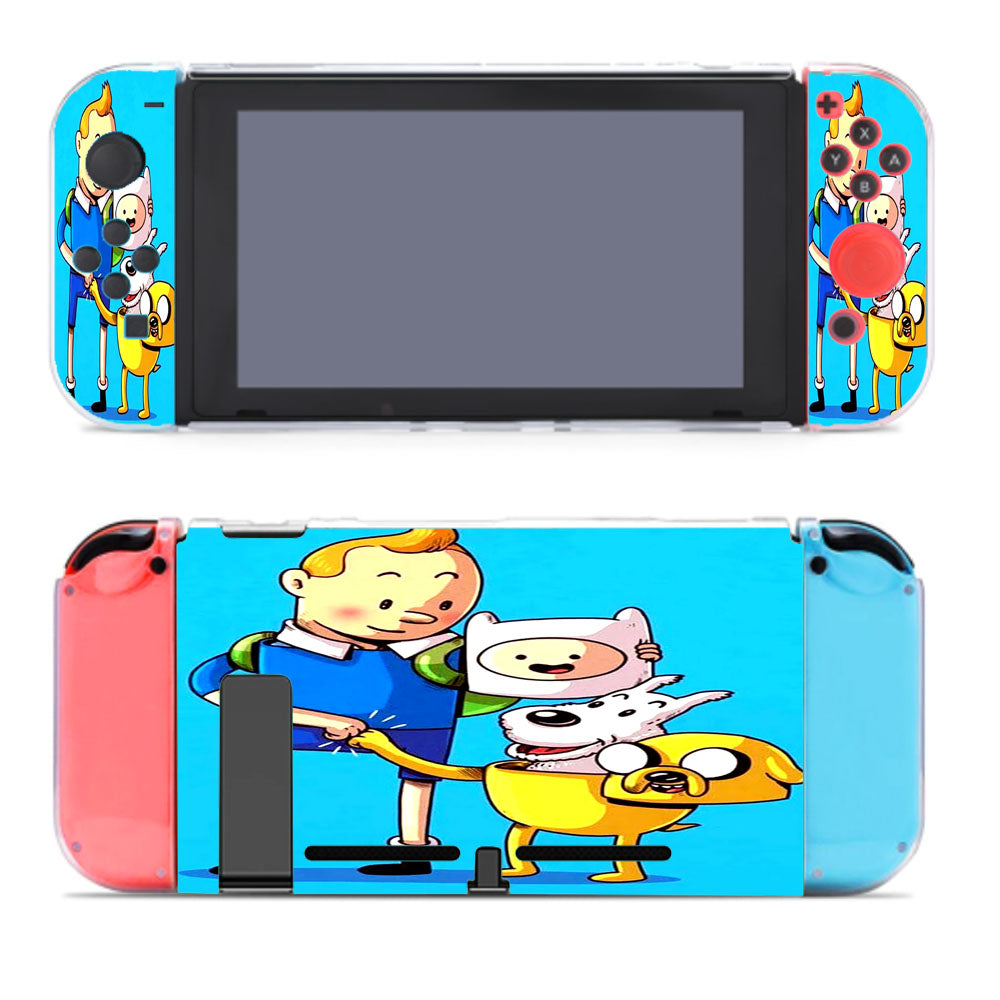 Adventure Time X Tintin Nintendo Switch Cover Case