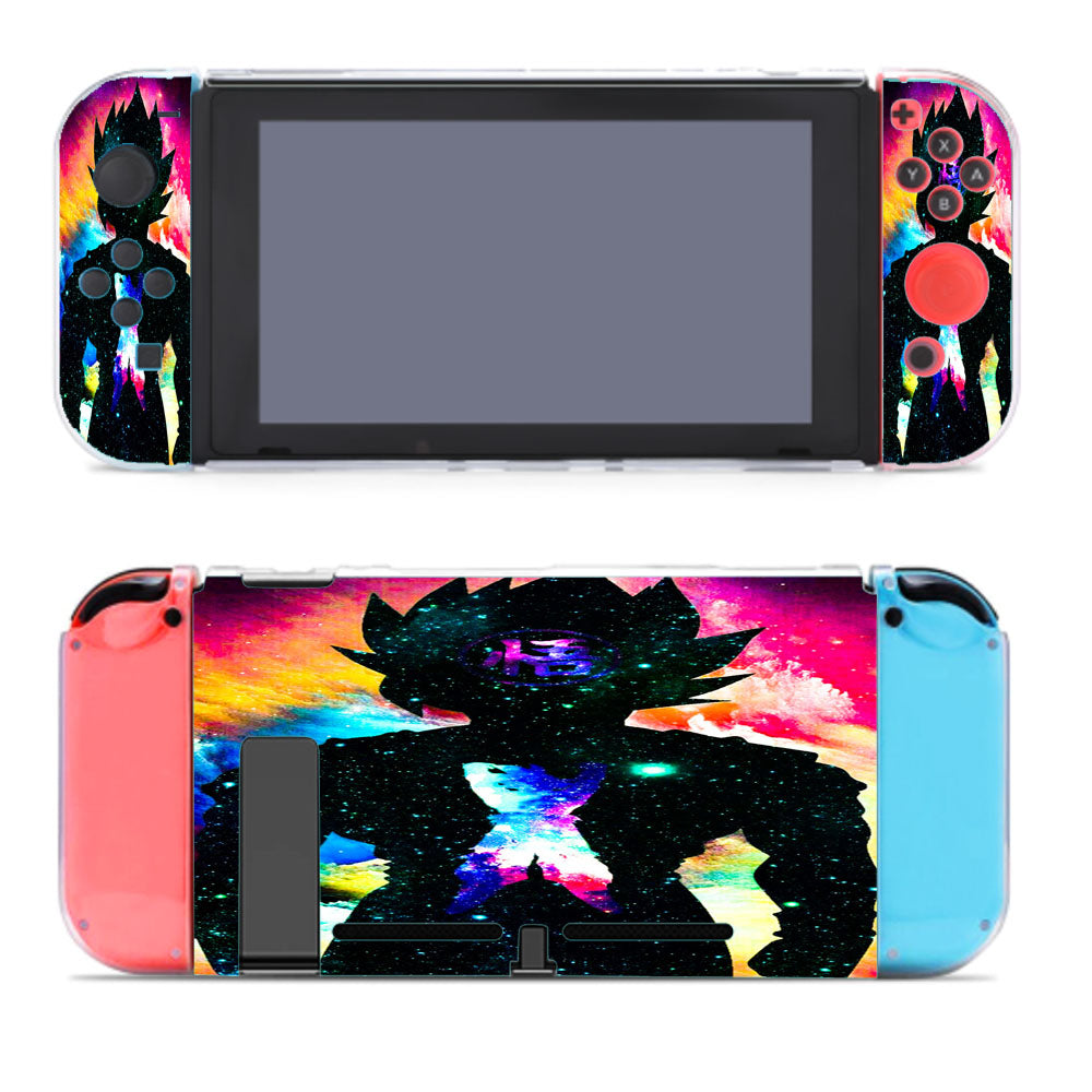 Aesthetic Dragon Ball Goku Galaxy Silhouette Nintendo Switch Cover Case