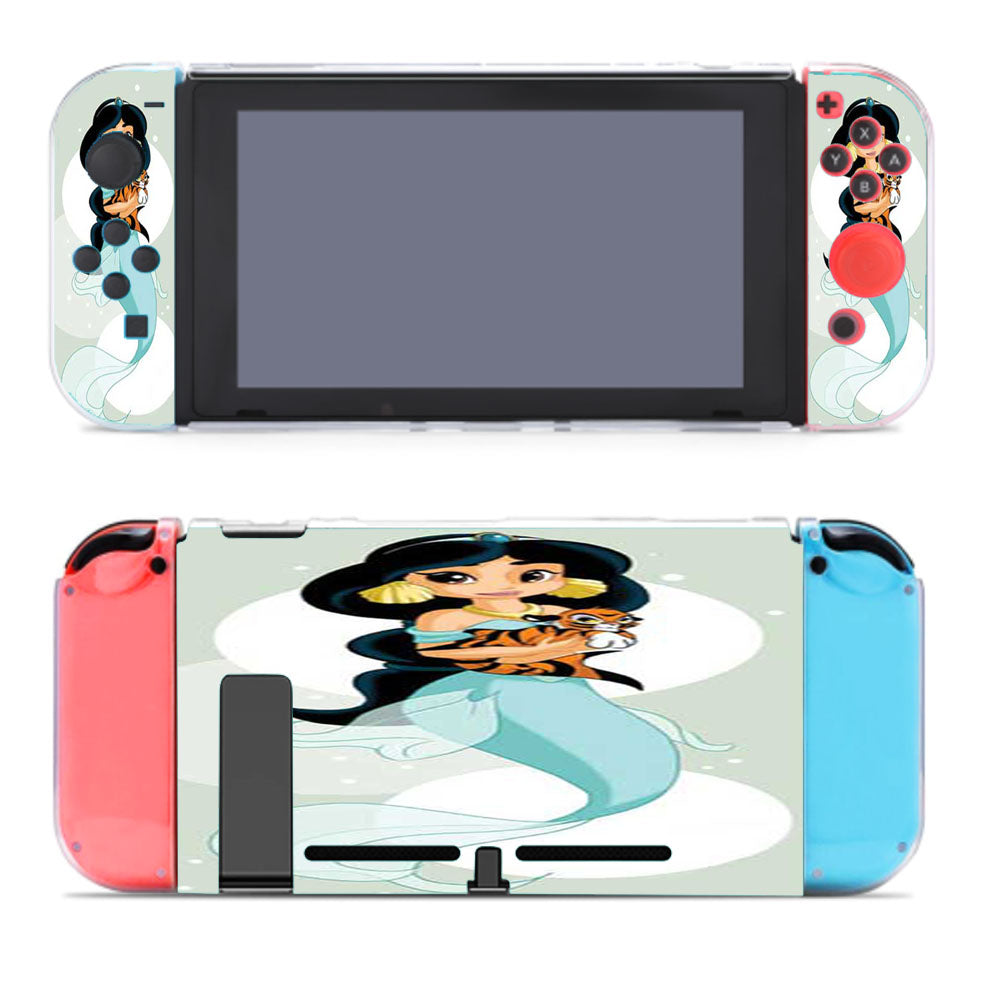 Aladdin Jasmine Mermaid Nintendo Switch Cover Case