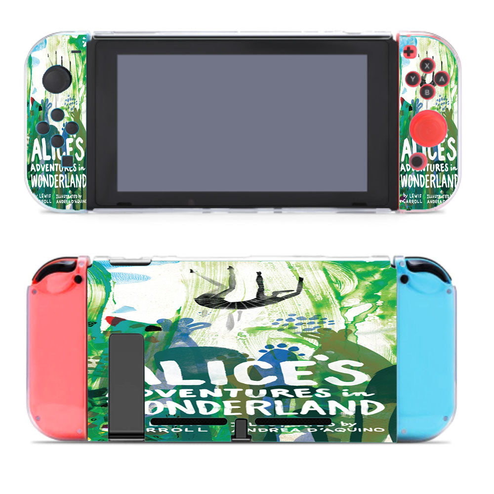 Alice Adventure In Wonderland Cover Illustration Nintendo Switch Cover Case