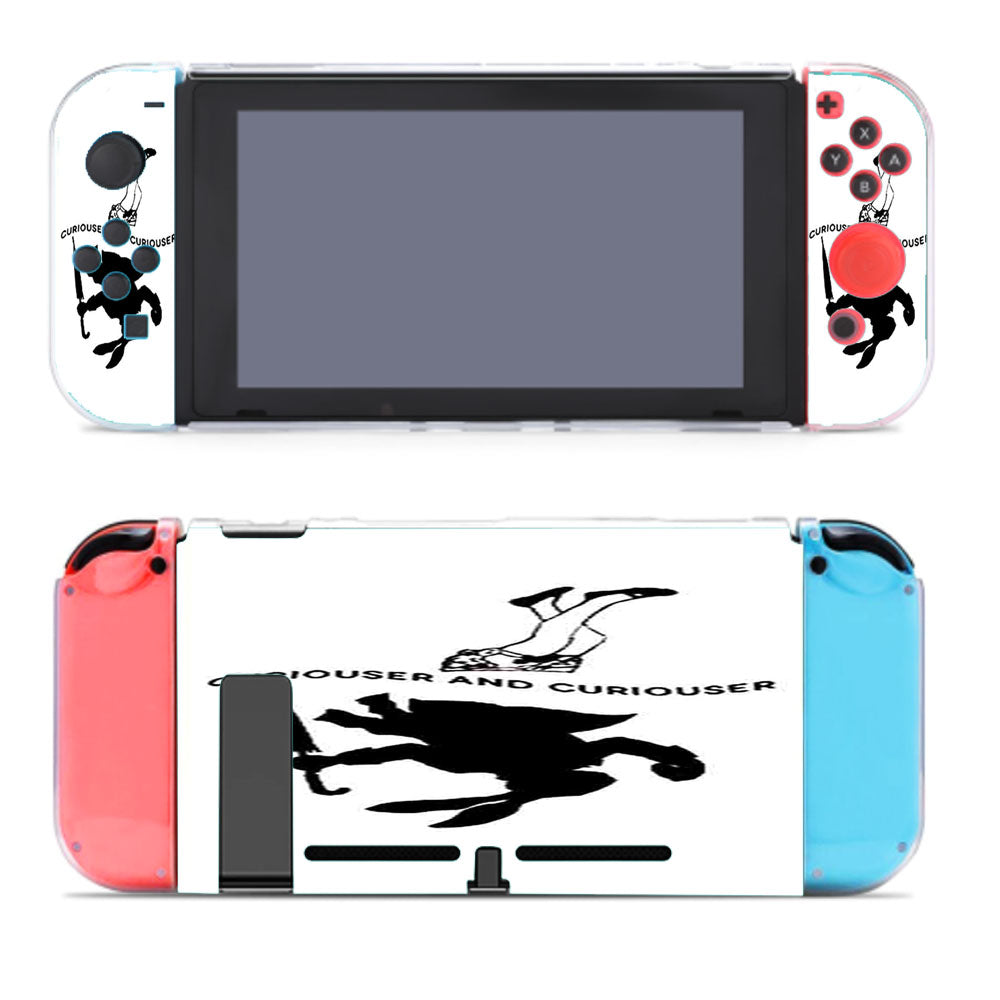 Alice And Rabbit Curiouser Nintendo Switch Cover Case