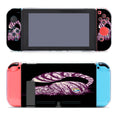 Alice Cheshire Cat Art Purple Nintendo Switch Cover Case