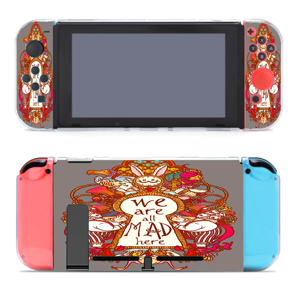 Alice In Wonderland Art Paint Nintendo Switch Cover Case