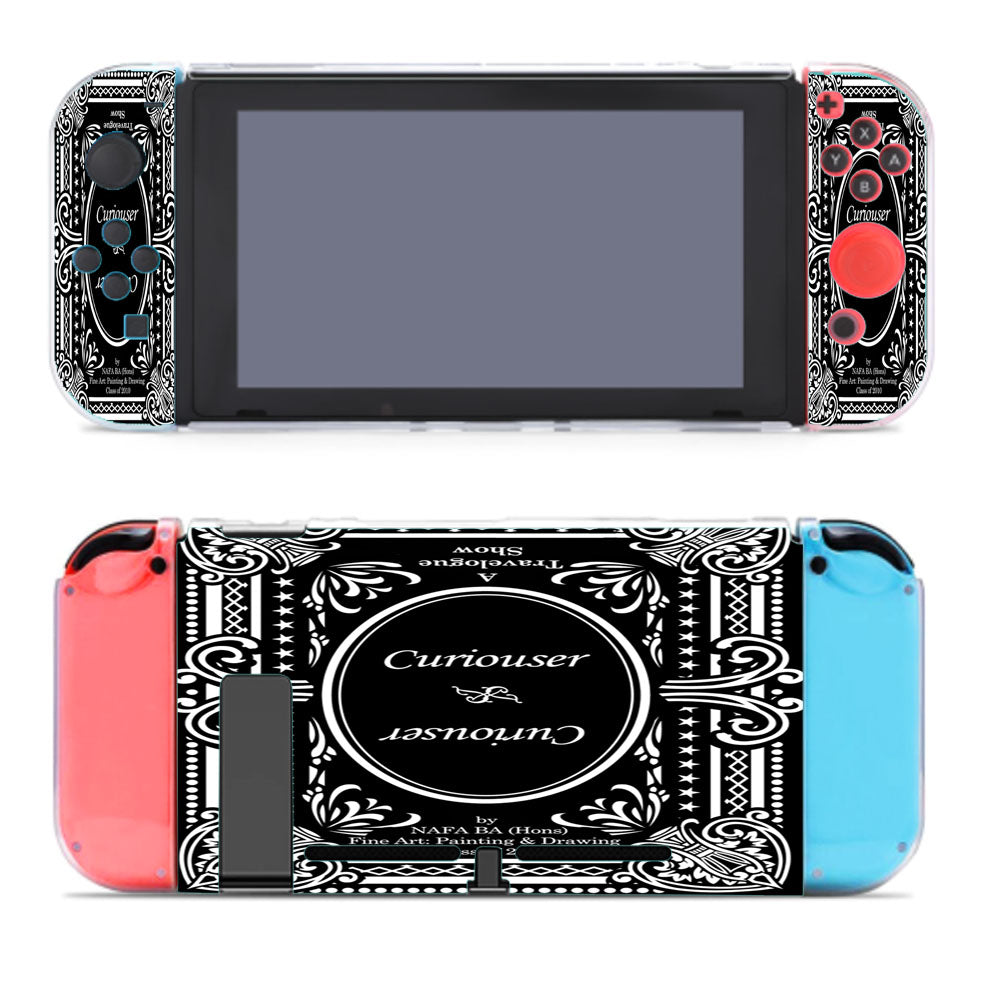 Alice In Wonderland Curiouser Curiouser Nintendo Switch Cover Case