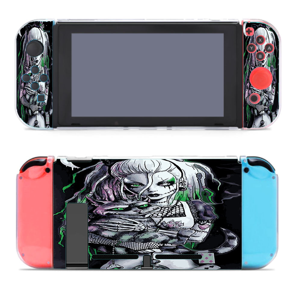Alice In Wonderland Dark Tattoo Nintendo Switch Cover Case