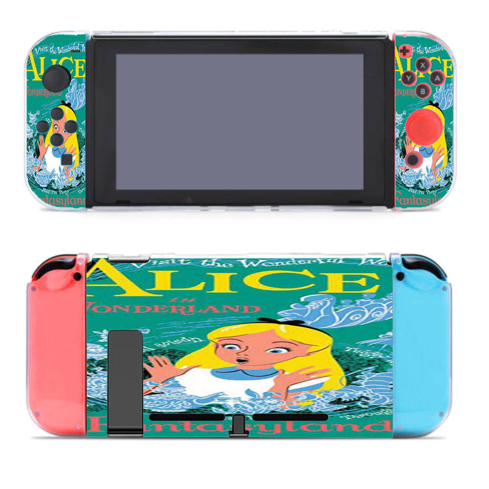 Alice In Wonderland Fantasyland Nintendo Switch Cover Case