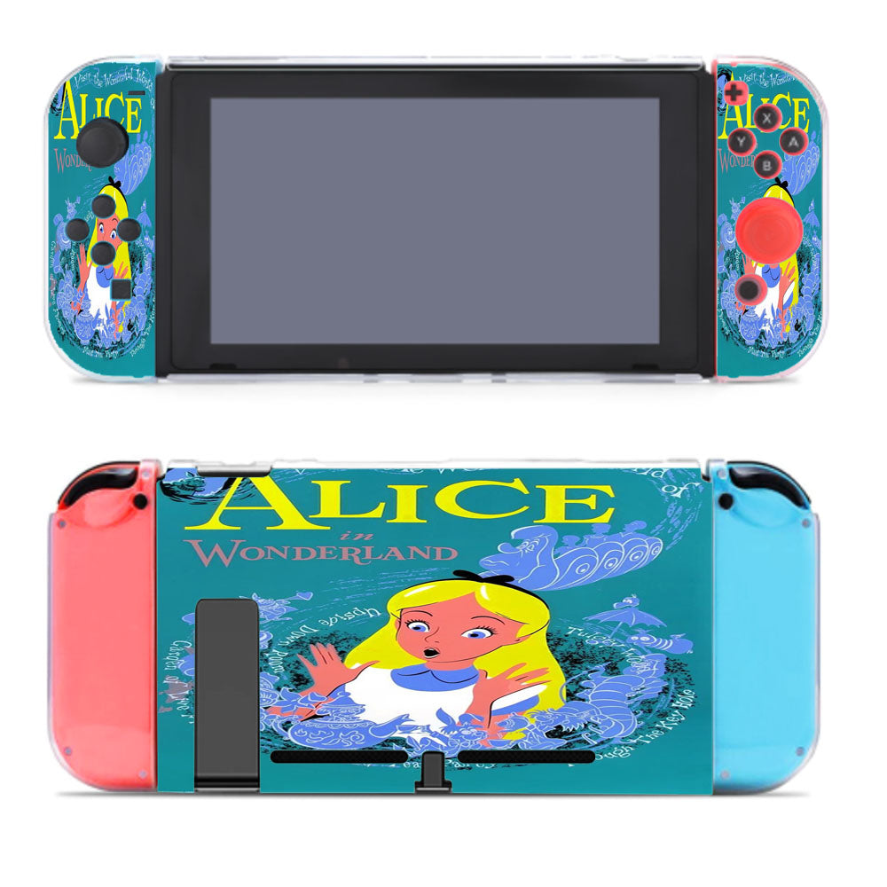 Alice In Wonderland Poster Nintendo Switch Cover Case
