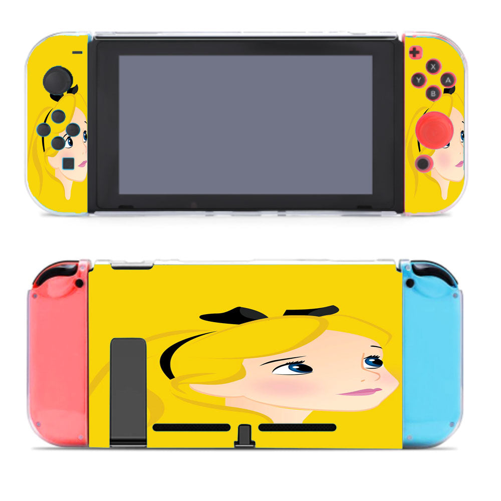 Alice In Wonderland Princes Silhouette Nintendo Switch Cover Case