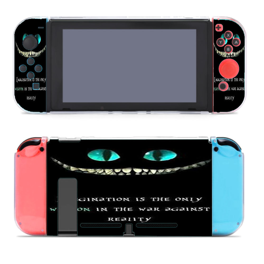 Alice In Wonderland Quote Nintendo Switch Cover Case
