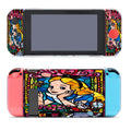 Alice In Wonderland Stained Glass Nintendo Switch Cover Case