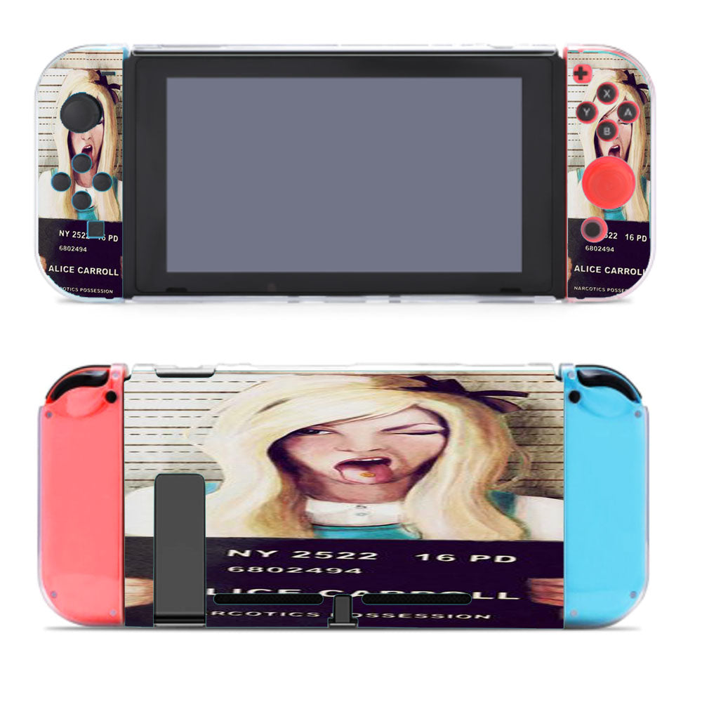 Alice Mugshot Nintendo Switch Cover Case