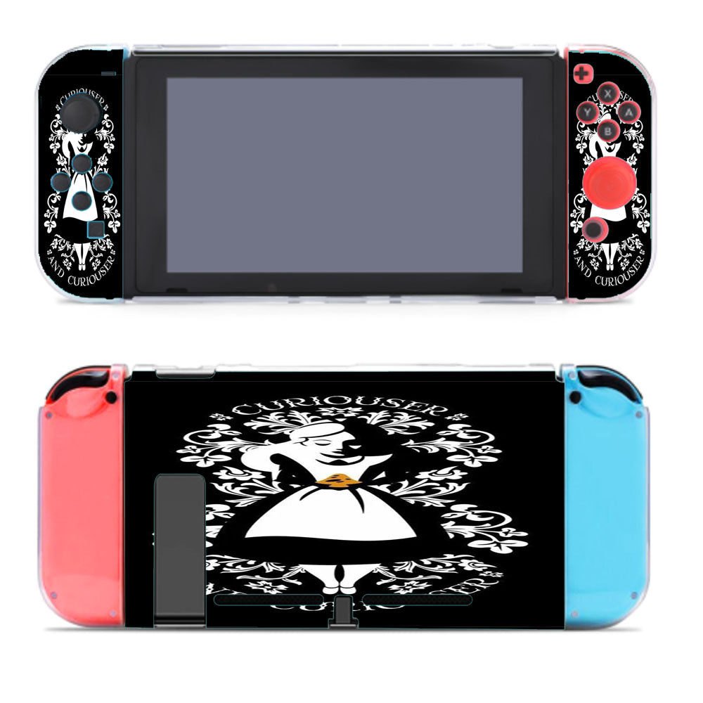 Alice Wonderland Quote Nintendo Switch Cover Case