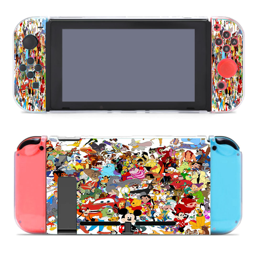 All Disney Characters Collage Nintendo Switch Cover Case