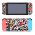 All Joker Face Art Sticker Collage Nintendo Switch Cover Case