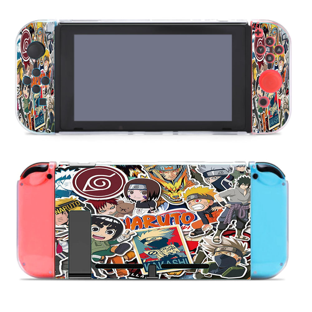 All Naruto Kakashi Sasuke And Friends Collage Nintendo Switch Cover Case
