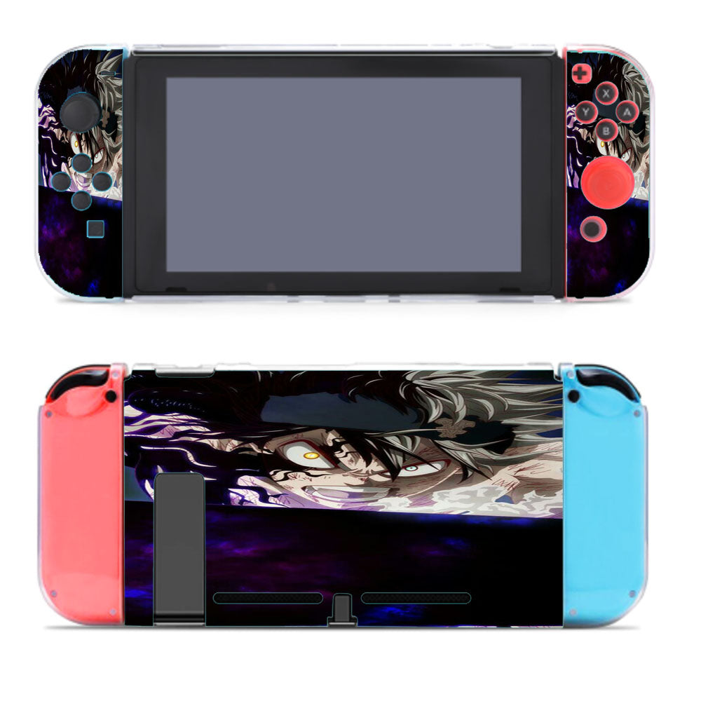 Angry Asta Black Clover Nintendo Switch Cover Case