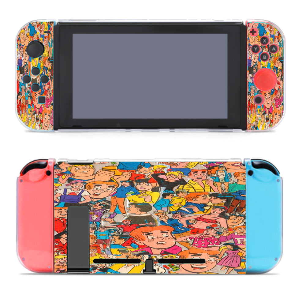 Archie Riverdale Comics Collage Nintendo Switch Cover Case