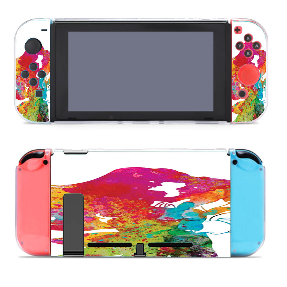 Ariel And Eric Watercolor Nintendo Switch Cover Case