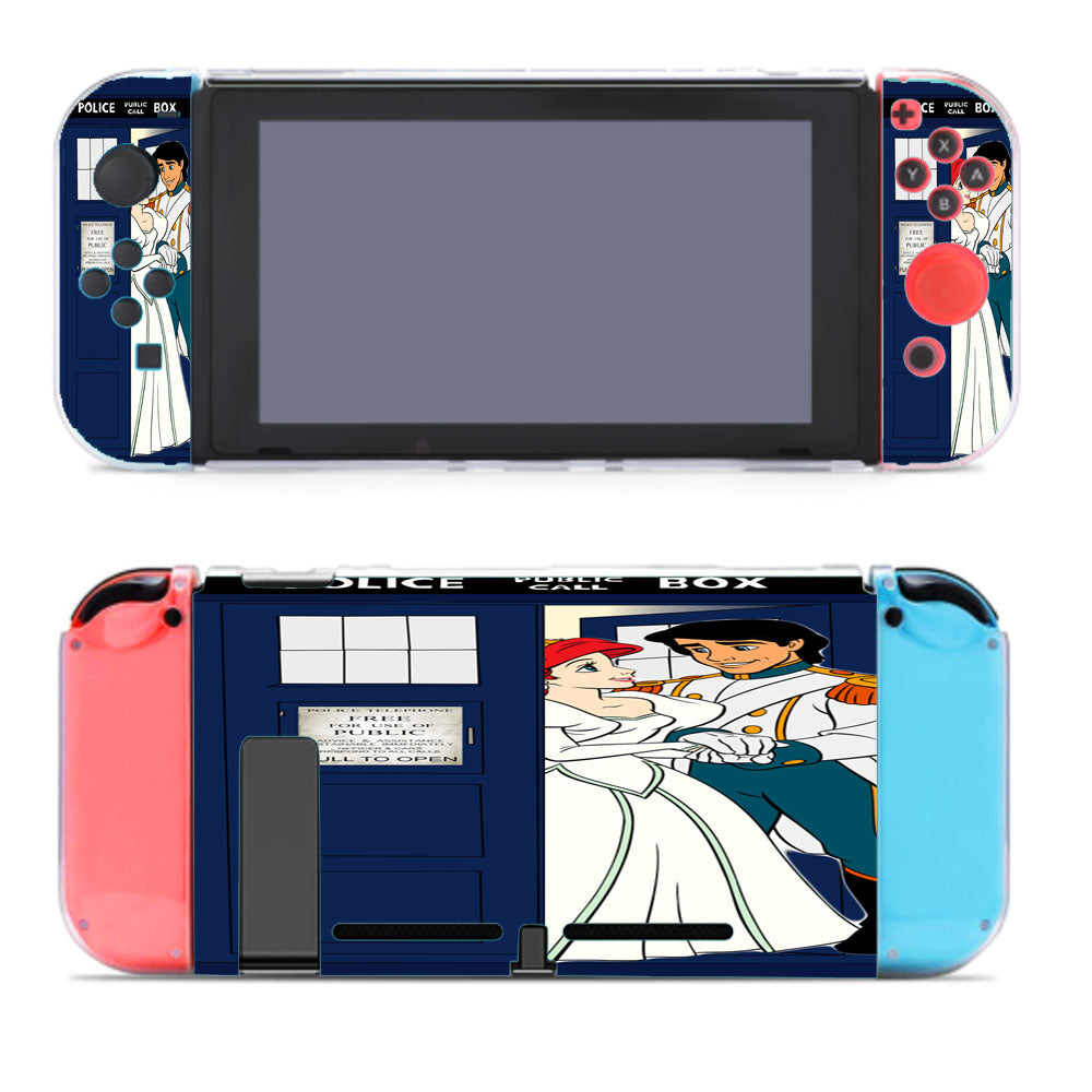 Ariel Eric Wedding In Tardis Nintendo Switch Cover Case