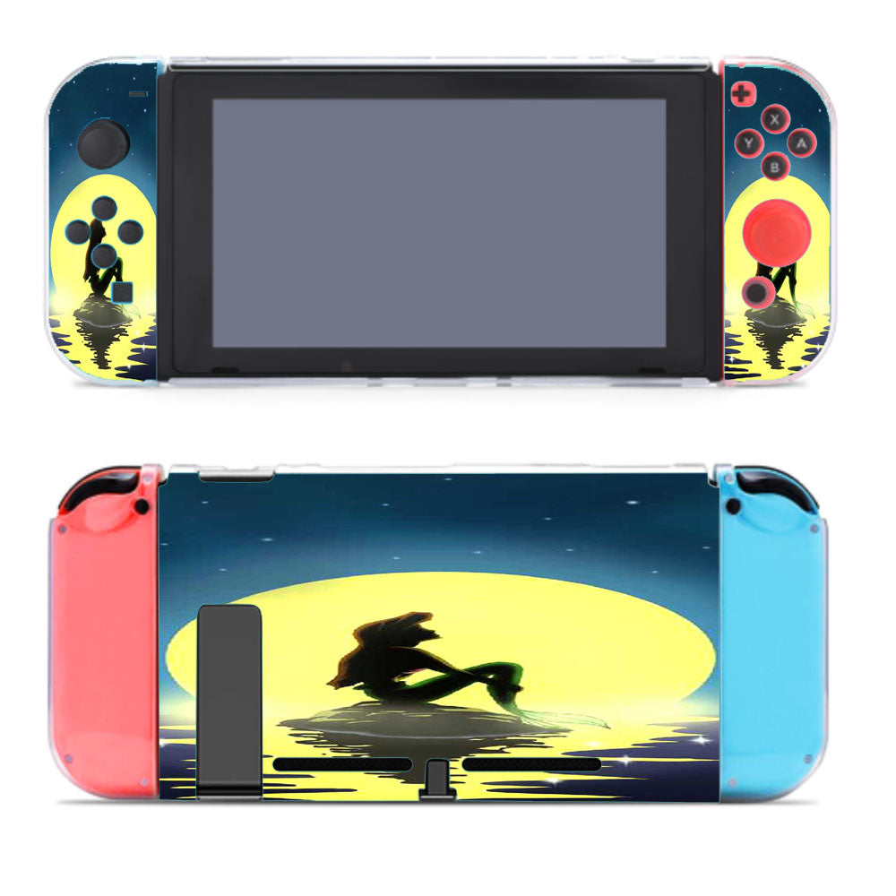 Ariel Little Mermaid On The Night Nintendo Switch Cover Case