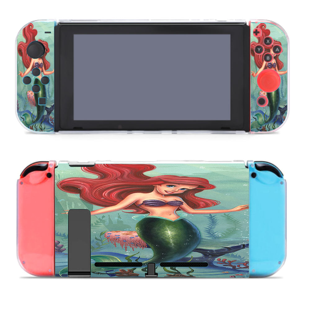 Ariel Little Mermaid Wallpaper Nintendo Switch Cover Case