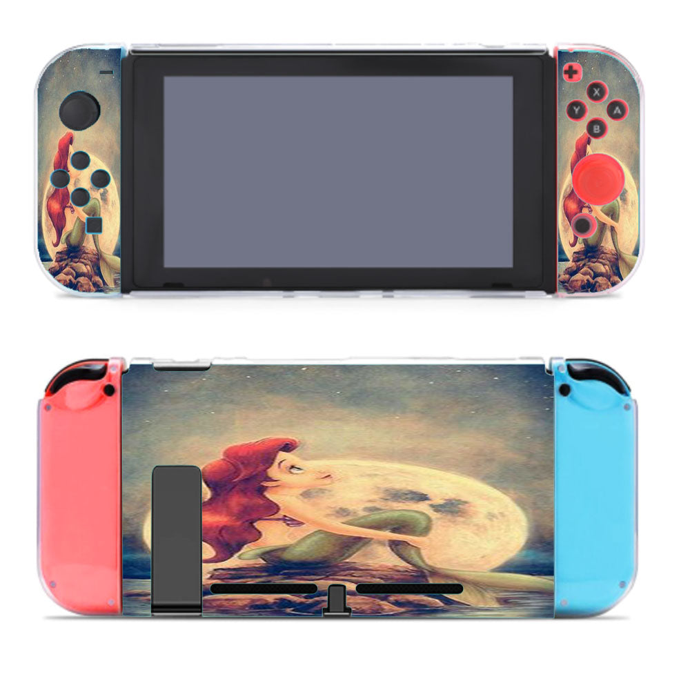 Ariel The Little Mermaid Sunset Nintendo Switch Cover Case