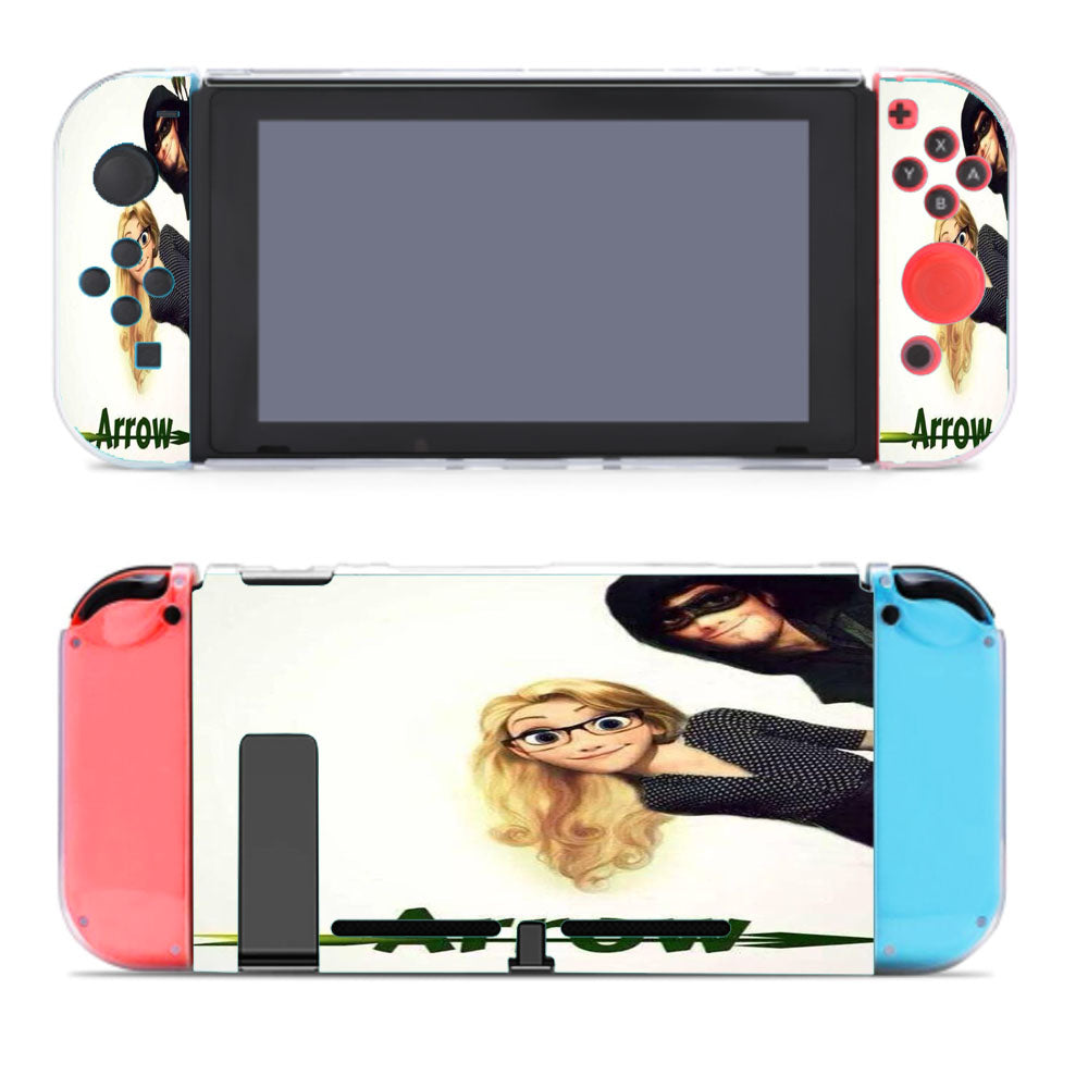 Arrow With Flynn And Rapunzel Nintendo Switch Cover Case