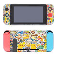 Ash R Team And Many Pokemon Sticker Nintendo Switch Cover Case