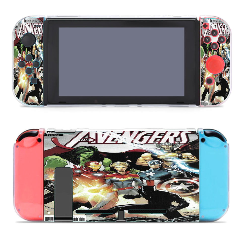 Avengers Comic Nintendo Switch Cover Case