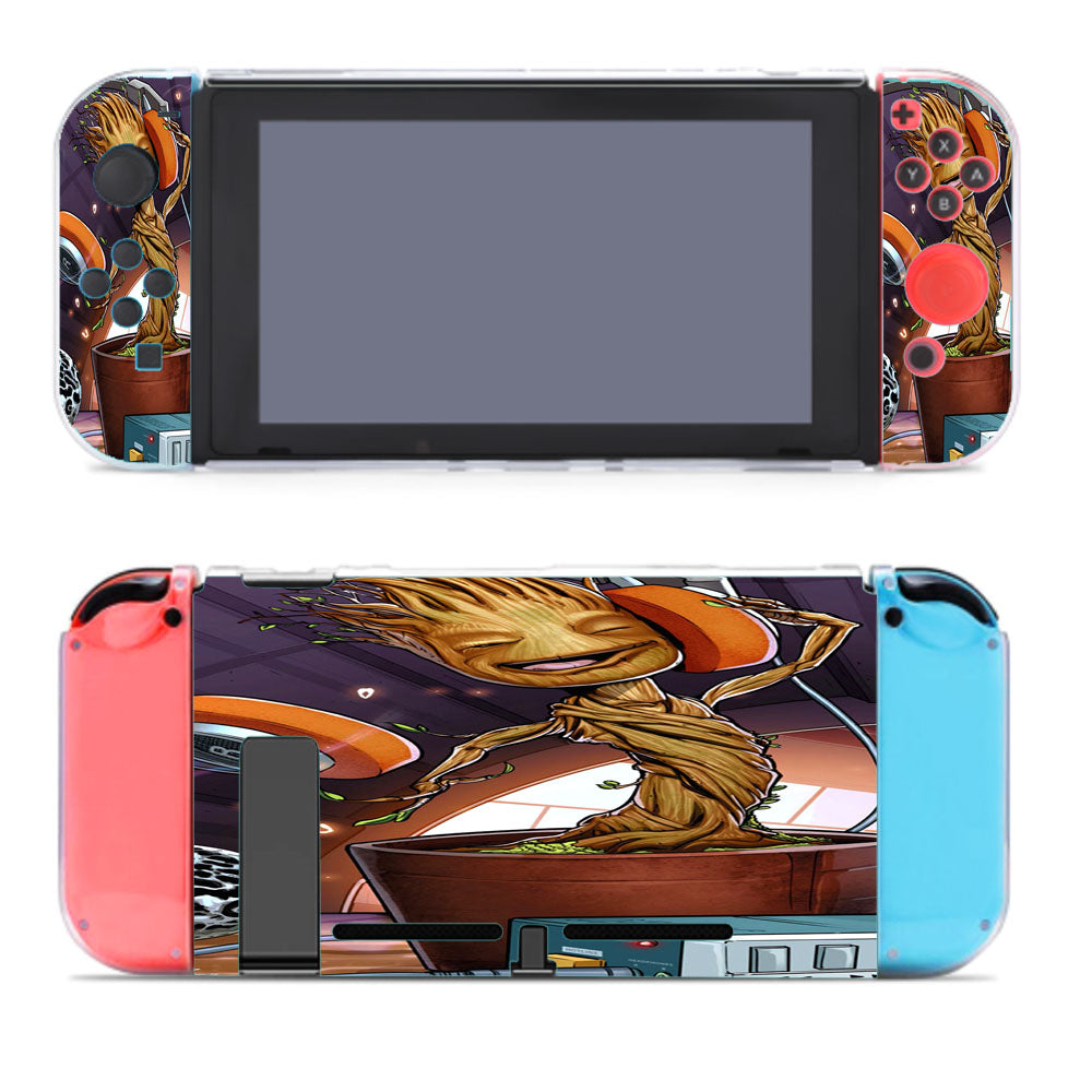 Baby Groot I Am Guardians Of The Galaxy Rocket Art Nintendo Switch Cover Case