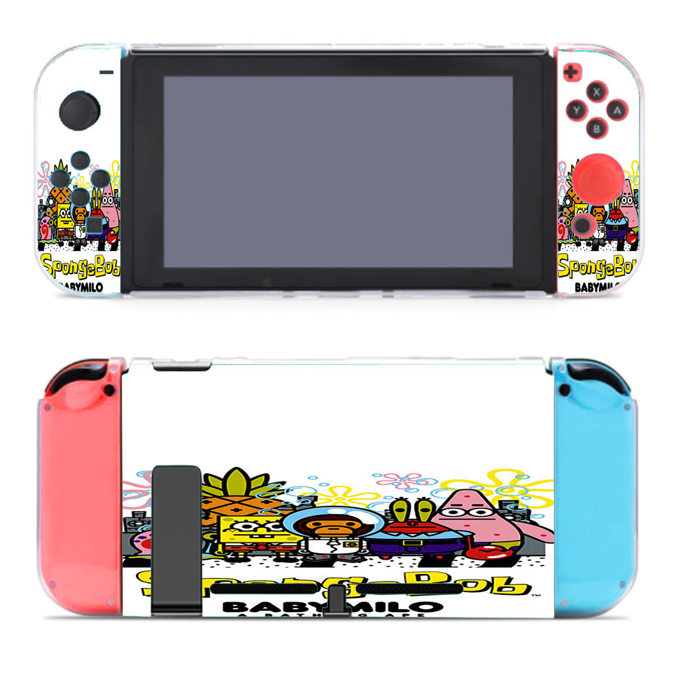Baby Milo X Spongebob Squarepants And Friends Nintendo Switch Cover Case