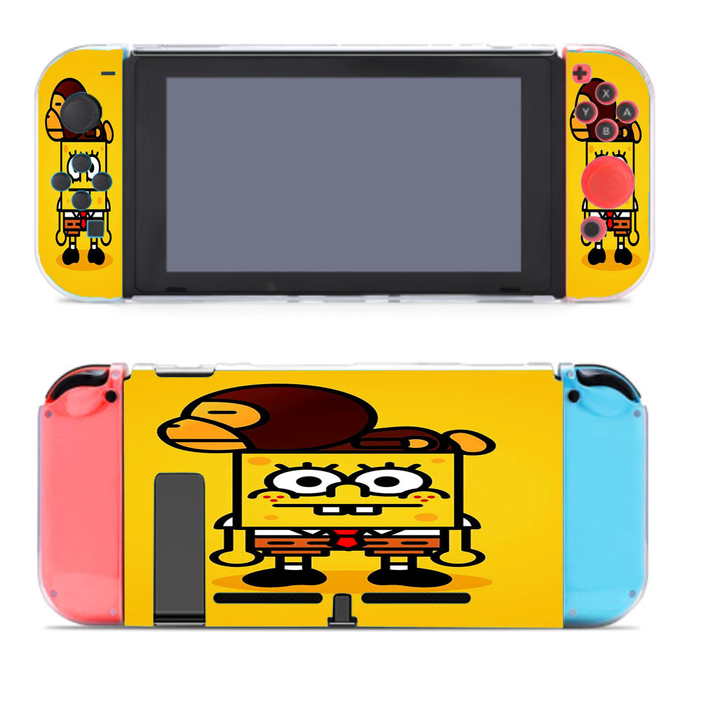 Baby Milo X Spongebob Yellow Nintendo Switch Cover Case