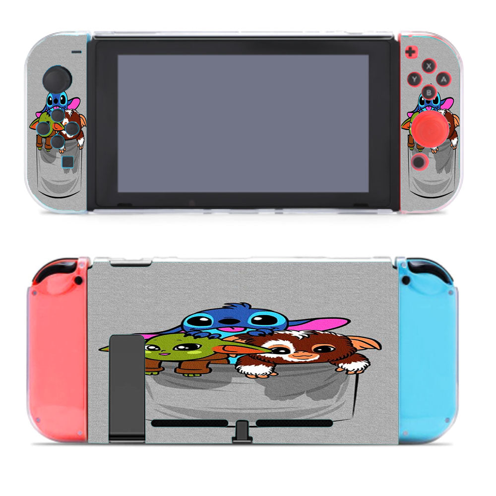 Baby Yoda And Friends In The Pocket Nintendo Switch Cover Case
