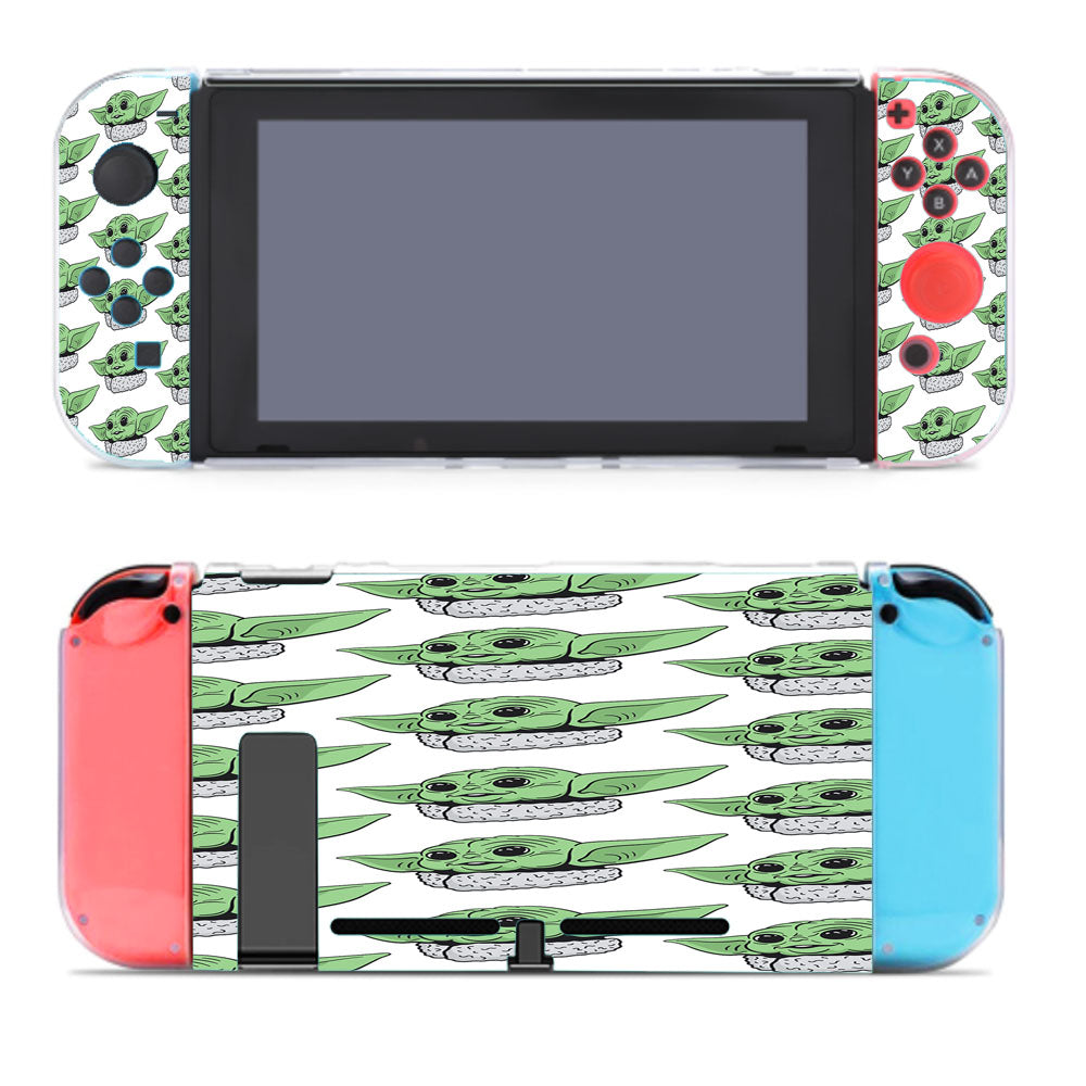 Baby Yoda Green Head Nintendo Switch Cover Case