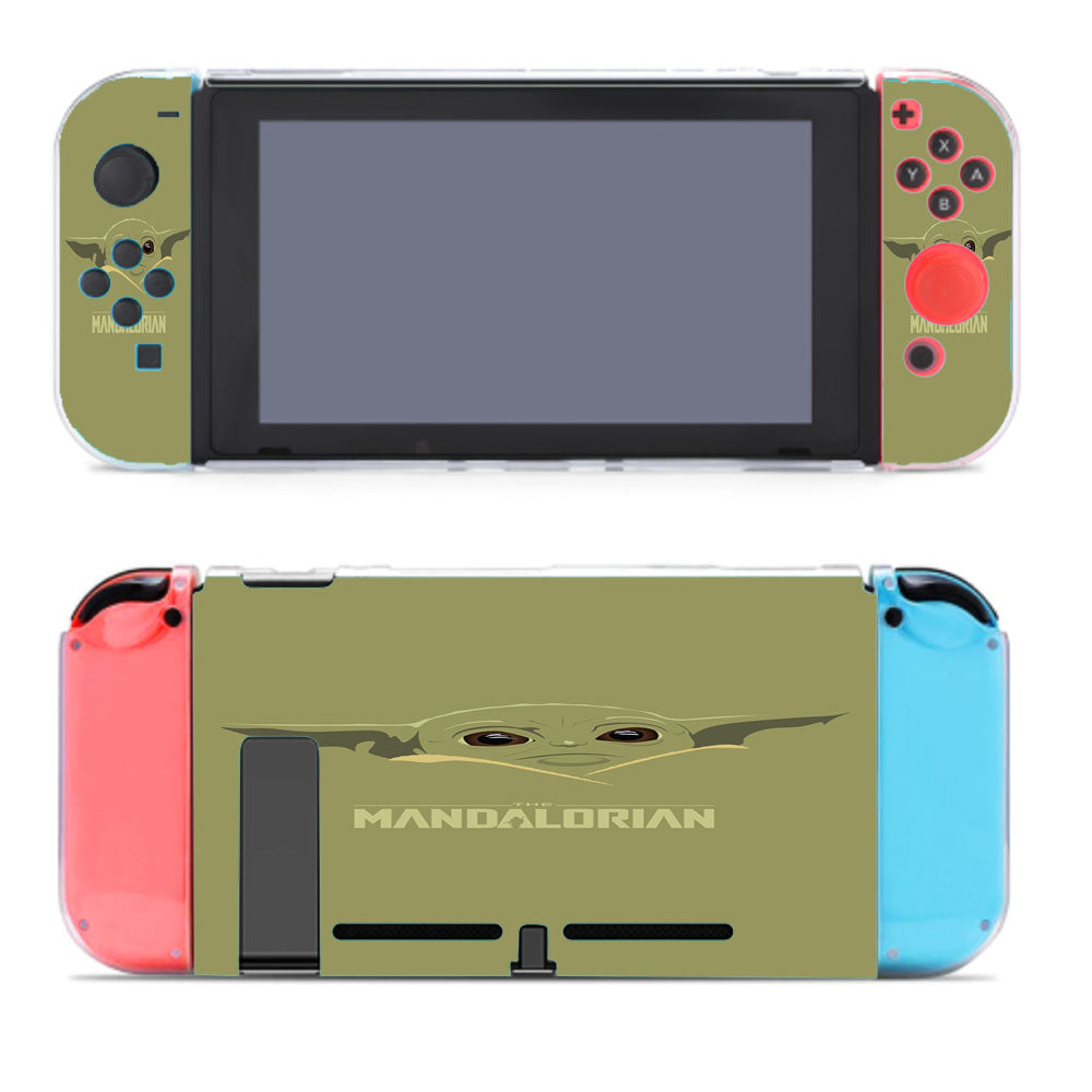 Baby Yoda Mandalorian Minimalist Nintendo Switch Cover Case
