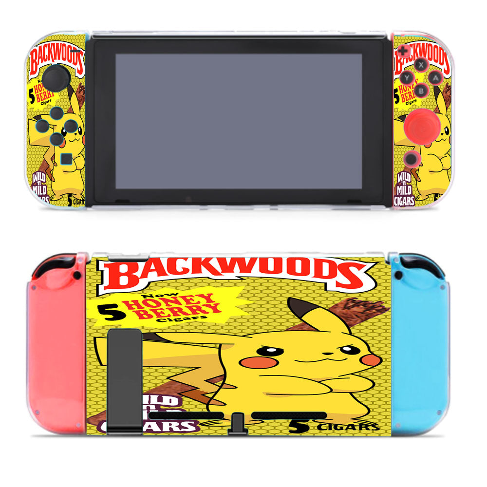 Backwoods Pikachu Blunt Wraps Nintendo Switch Cover Case