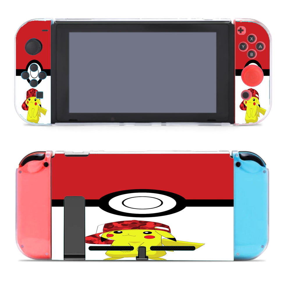 Bape Pikachi Pokemon Ball Nintendo Switch Cover Case