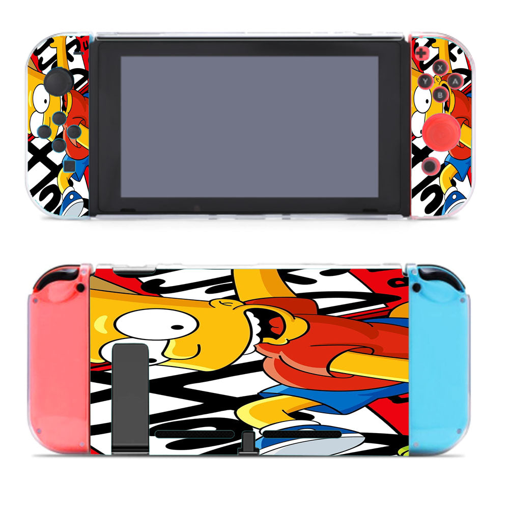 Bart The Simpsons Duff Nintendo Switch Cover Case