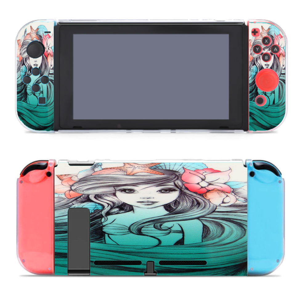 Beautifull Ariel Little Mermaid Nintendo Switch Cover Case