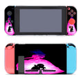 Beauty And The Beast Disney Watercolor Black Nintendo Switch Cover Case