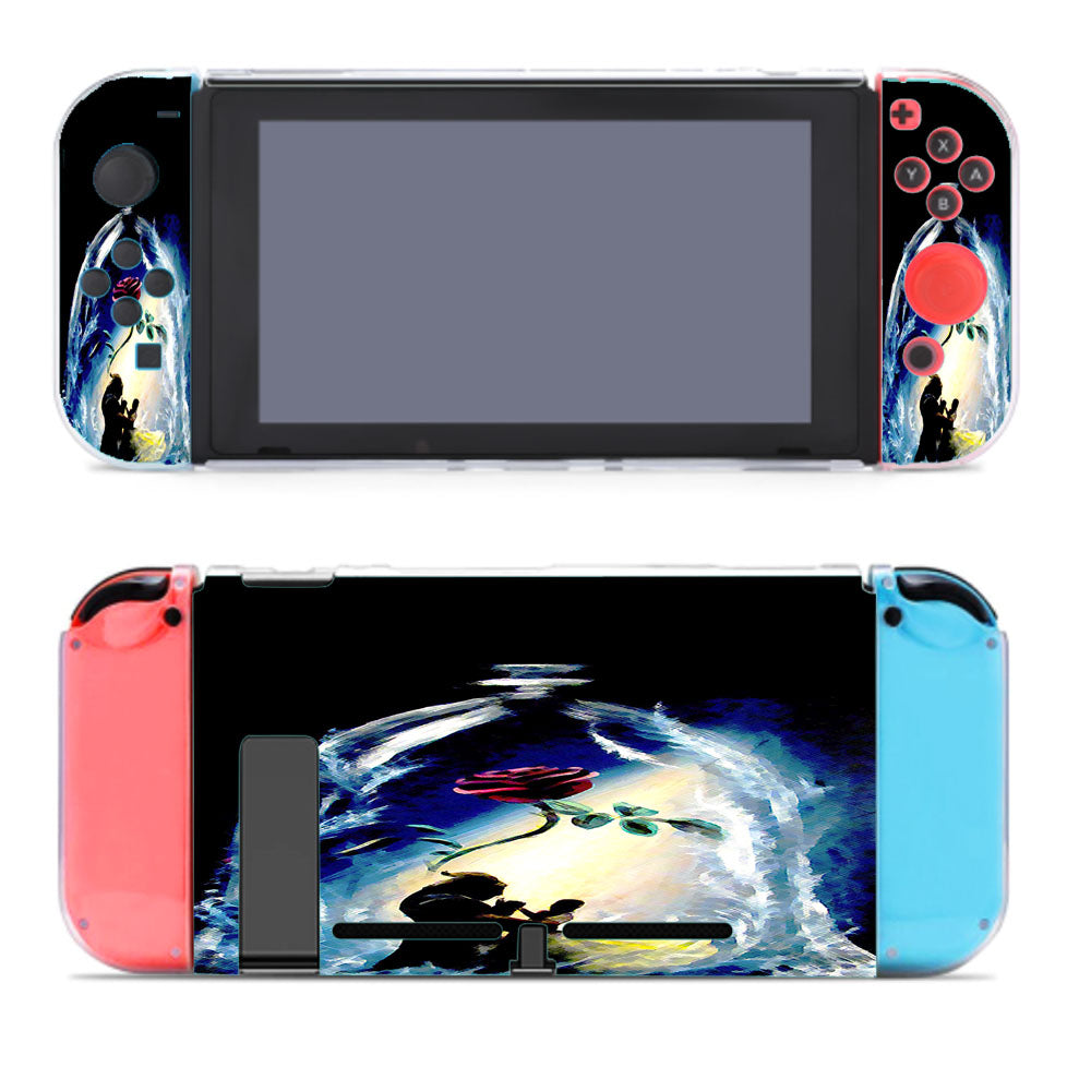 Beauty And The Beast Mirror Glass Nintendo Switch Cover Case