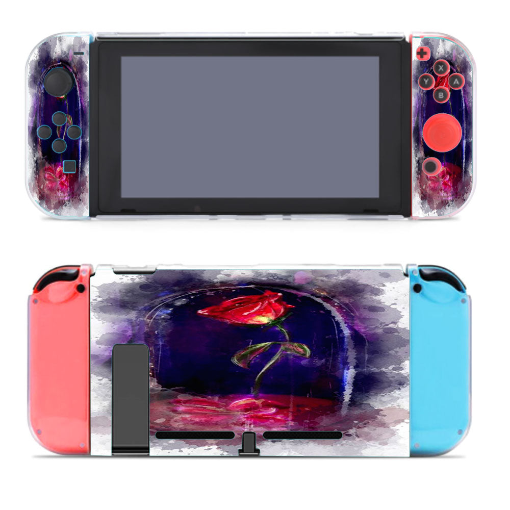 Beauty And The Beast Rose Painting Nintendo Switch Cover Case