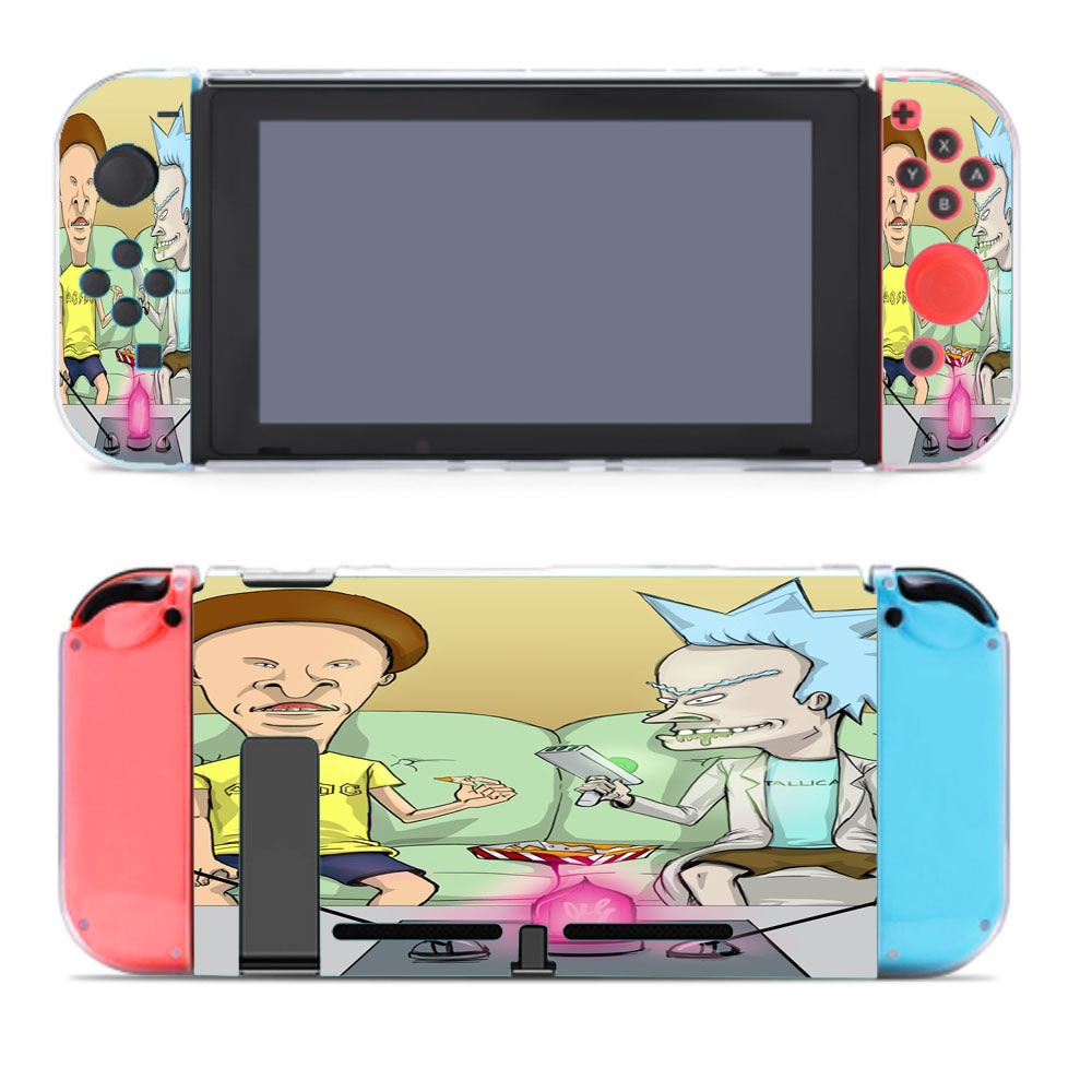 Beavis And Butt Head Feat Rick And Morty Nintendo Switch Cover Case