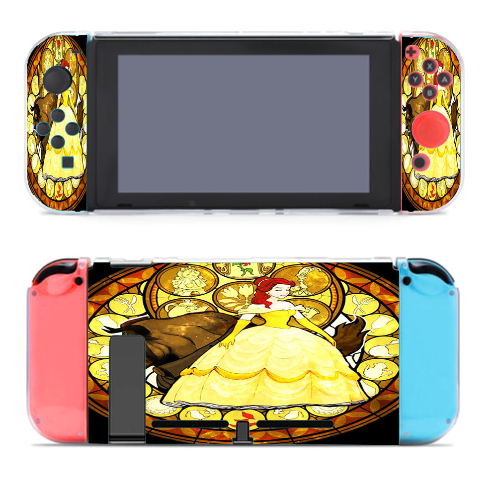Belle Beauty The Beast Disney Nintendo Switch Cover Case