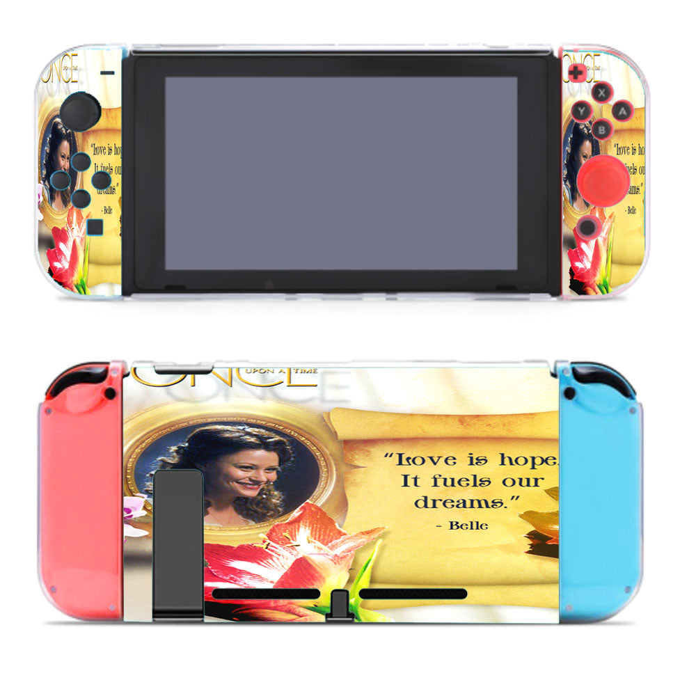 Belle Once Upon A Time Nintendo Switch Cover Case
