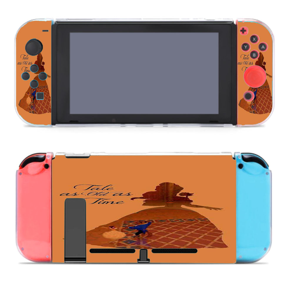 Belle Quote Beauty The Beast Disney Nintendo Switch Cover Case